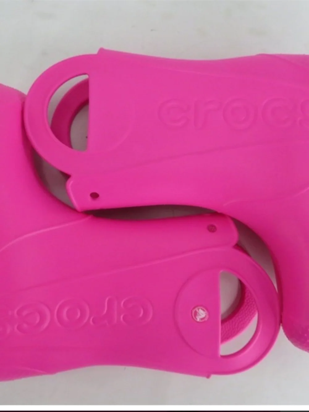 Crocs Kids Pink Rain Boots Size 4